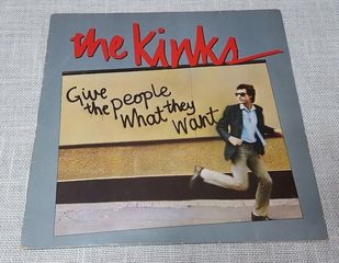 The Kinks – Give The People What They Want  LP Germany 1981'