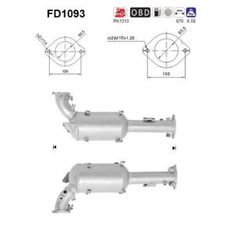 ΦΙΛΤΡΟ DPF NISSAN NAVARA D40 2.5 dCi 2005-  KARALOIZOS exhaust