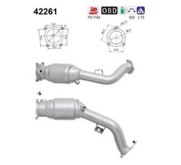 ΚΑΤΑΛΥΤΗΣ AUDI A4-A5-Q5 2.0 TFSI 2008-2017  KARALOIZOS exhaust 