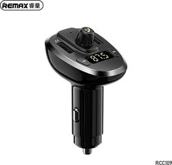 Remax FM Transmitter Αυτοκινήτου RCC109 με USB / MicroSD / Bluetooth