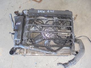 BMW  E46  316-318-320- -'99'-05'  -   Βεντιλατέρ - Ανεμιστήρες Βεντιλατέρ Βάση & Εξαρτήματα - Ψυγεία νερού