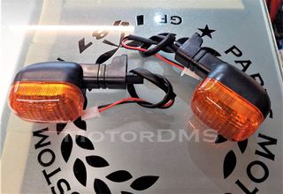 ΜΠΡΟΣΤΑ/ΠΙΣΩ ΓΝΗΣΙΑ ΦΛΑΣ RetroMoto ΑΡΙΣΤΕΡΟ/ΔΕΞΙ BMW F650 GS ST FUNDURO MotorDMS.