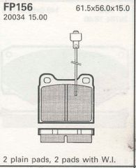 ΤΑΚΑΚΙΑ ΕΜ. TALBOT HORIZON-MATRA BAGHEERA-RANCHO (FEDERAL MOGUL) WVA 20034