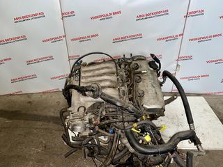 Mitsubishi Galant 2,000cc 6A12 V6 24Valve MHXANH ΚΟΜΠΛΕ ΜΕ ΕΓΚΕΦΑΛΟ ΚΑΙ ΠΛΕΞΟΥΔΑ 