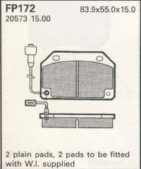 ΤΑΚΑΚΙΑ ΕΜ. TALBOT HORIZON-RANCHO (FEDERAL MOGUL) WVA 20573