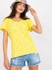 T-shirt 166492 Fancy Κίτρινο FA-TS-6967.77P Yellow