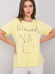T-shirt 167768 Fancy Κίτρινο FA-TS-7121.88P Light Yellow