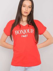 T-shirt 167940 Fancy Κοκκινο FA-TS-7142.37P Red