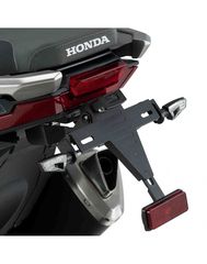 Puig Βάση Πινακίδας Ρυθμιζόμενη Honda X-ADV 750 17-20 Black