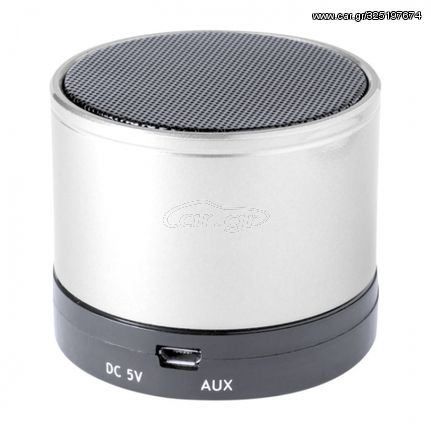 BLUETOOTH MINI MUSIC SPEAKER SILVER