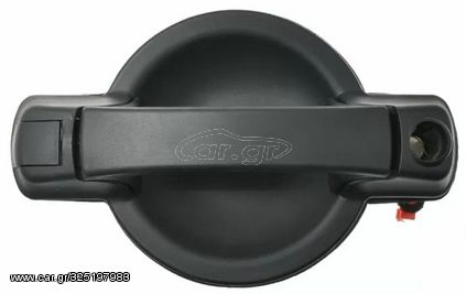ΛΑΒΗ ΕΞΩΤΕΡΙΚΗ FIAT DOBLO '00-'09 ΣΥΡΟΜΕΝΗΣ ΠΟΡΤΑΣ ΔΕΞΙΑ MAYPΗ ME ΜΗΧΑΝΙΣΜΟ ΚΛΕΙΔΙΟΥ