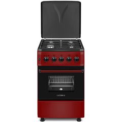 Κουζίνα αερίου F5T40G2-RED Calfer Gas