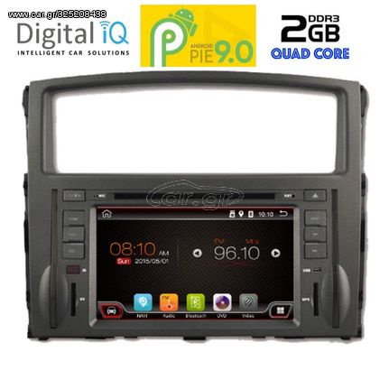 DIGITAL IQ 9038_GPS (7''_DVD) MULTIMEDIA for  MITSUBISHI PAJERO  2006-2013