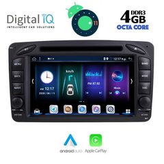 DIGITAL IQ BXE 671_CPA (7" DVD) MULTIMEDIA for MERCEDES C (W203) mod. 1999-2004