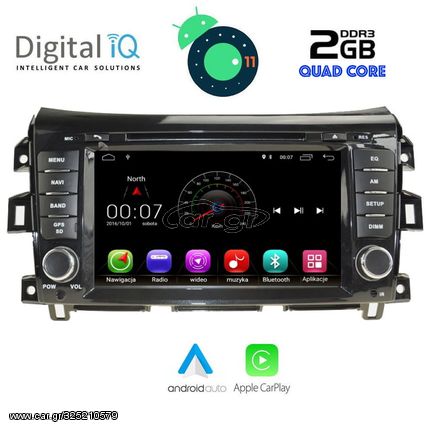 DIGITAL IQ X316M_GPS (7''_DVD) MULTIMEDIA for NISSAN NAVARA mod. 2016>