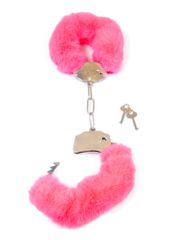 Furry Cuffs Pink-thumb-3