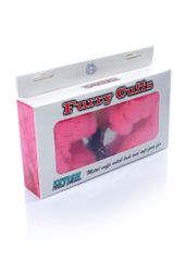 Furry Cuffs Pink-thumb-1