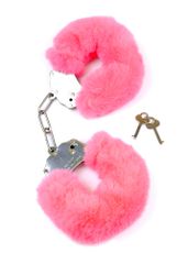 Furry Cuffs Pink-thumb-5