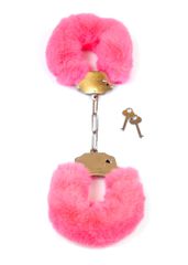 Furry Cuffs Pink-thumb-4
