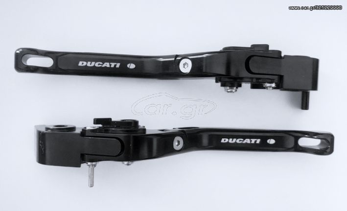 Μανέτες Ducati 1098/1198/848/749/999/RSV MILLE/S4RS/F4RR Σπαστές Ρυθμιζόμενες Αλουμινίου