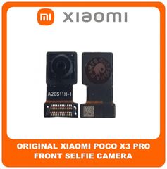 Γνήσια Original Xiaomi Poco X3 Pro (M2102J20SG, M2102J20SI) Front Selfie Camera Flex Μπροστινή Κάμερα 20 MP, f/2.2, (wide), 1/3.4", 0.8µm 410100001A5Y (Service Pack By Xiaomi)