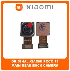 Γνήσια Original Xiaomi Poco F3 (M2012K11AG) Main Rear Back Camera Module Flex Πίσω Κεντρική Κάμερα 48 MP, f/1.8, (wide), 1/2.0", 0.8µm, PDAF 41020000825Y (Service Pack By Xiaomi)