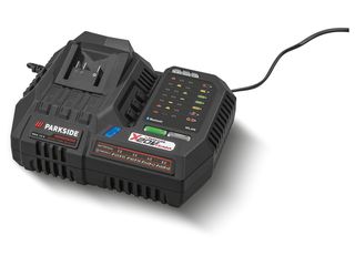 PARKSIDE PERFORMANCE Έξυπνος φορτιστής μπαταρίας »PLGS 2012 A1« 20 V, 12 A, μπορεί να ελεγχθεί μέσω της εφαρμογής Lidl Home