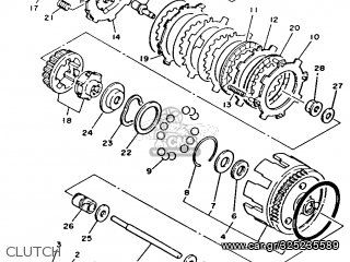 ΚΑΜΠΑΝΑ ΦΥΓΟΚΕΝΤΡΙΚΟΥ ΓΝΗΣΙΑ YAMAHA  T50 1986 (22F-16150-02)