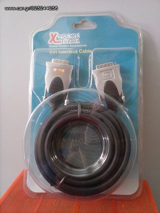 Καλώδιο (cable) DVI-D (24+1) - DVI-D (24+1) 5m