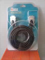 Καλώδιο (cable) DVI-D (24+1) - DVI-D (24+1) 10m