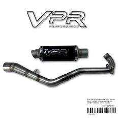 ΕΞΑΤΜΙΣΗ VPR HIGH UP 32 50  ROUND BLACK OPEN HONDA INNOVA 125 / HONDA INNOVA 125IN / HONDA ASTREA 110