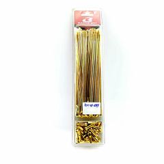 ΑΚΤΙΝΕΣ 9G 182ΜΜ RACING BOY ΧΡΥΣΕΣ ΜΕ ΧΡΥΣΑ ΚΑΨΟΥΛΙΑ ΕΝΙΣΧΥΜΕΝΑ 3.6ΜΜ