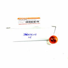 ΛΑΜΠΑ ΠΟΡΤΟΚΑΛΙ ΓΙΑ ΦΛΑΣ 12V 10W HONDA GLX90 / HONDA GLX50 17ΑΒ