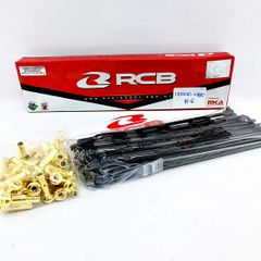 ΑΚΤΙΝΕΣ 9G 168ΜΜ RACING BOY ΜΑΥΡΕΣ ΜΕ ΧΡΥΣΑ ΚΑΨΟΥΛΙΑ ΕΝΙΣΧΥΜΕΝΑ 3.6ΜΜ