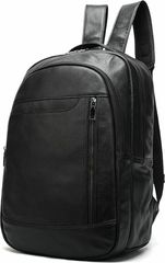 Cardinal Δερμάτινο σακίδιο πλάτης 20L 9008 μαύρο