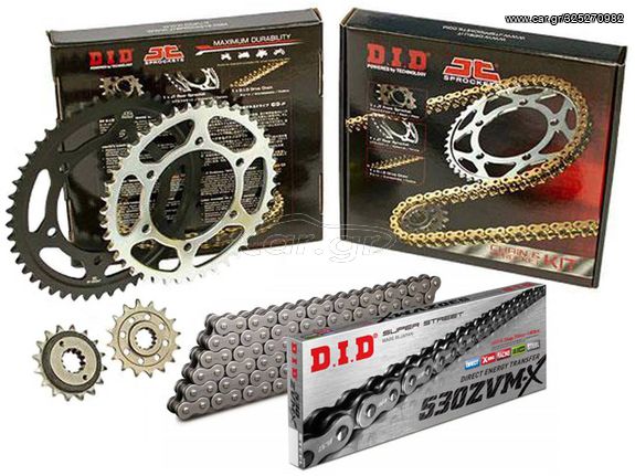 ΑΛΥΣΙΔΑ ΓΡΑΝΑΖΙΑ ΣΕΤ HONDA CBR 929RR / CBR 954RR DID-JT X-RING (ZVM-X)