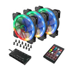 Gaming Cooling Fan - Redragon GC F008 (3 Pack)