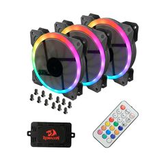 Gaming Cooling Fan - Redragon GC F011 (3 pack)