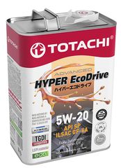 TOTACHI HYPER ECODRIVE 5W-20 Συνθετικό Λάδι Αυτοκινήτου 4 Λίτρα