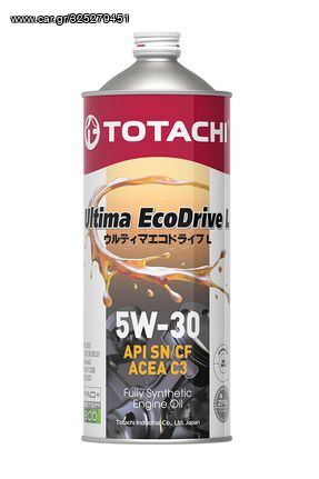Totachi Ultima EcoDrive L 5W-30 Συνθετικό Λάδι Αυτοκινήτου 1 Λίτρο