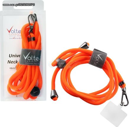 Volte-Tel Neck Strap - Λουρακι Λαιμου Για Θηκες Πορτοκαλι VT23 - (5205308318122)