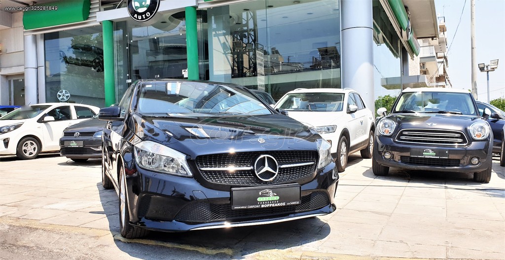 Mercedes-Benz A 180 2018 ΕΛΛΗΝΙΚΟ ΠΕΤΡΕΛΑΙΟ ΜΕ SERVICE ΚΑΜΕΡΑ ΟΠΙΣΘ EURO 6