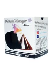 Stymulator-Diamond Air Massager USB 7 Function Red Gold-thumb-3