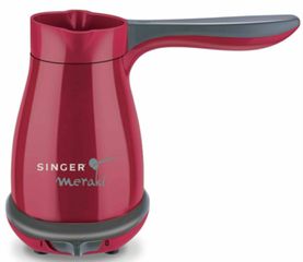 Singer Meraki RD Red Ηλεκτρικό Μπρίκι 550W με Χωρητικότητα 330ml