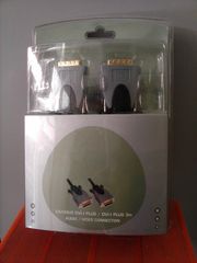 Καλώδιο (cable) DVI-I (24+5) - DVI-I (24+5) 3m gold plugs