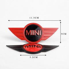 Σήμα Mini Cooper Κόκκινο Μαύρο-thumb-1