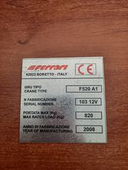 Γερανοί Ferrari 2008 F520 A1-thumb-12
