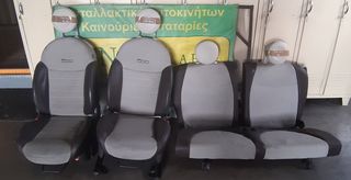 ΣΕΤ ΚΑΘΙΣΜΑΤΑ (ΣΑΛΟΝΙ) FIAT 500 CABRIO 2007-2015 (EG)