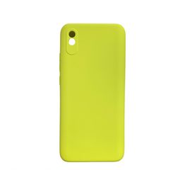 Xiaomi Redmi 9A / 9AT- Soft Thin Slim Smooth Flexible Protective Phone Cover - Neon Yellow (oem)