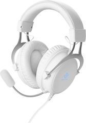 Deltaco Gaming ακουστικά White Line WH85,57mm drivers,White - (GAM-030-W)